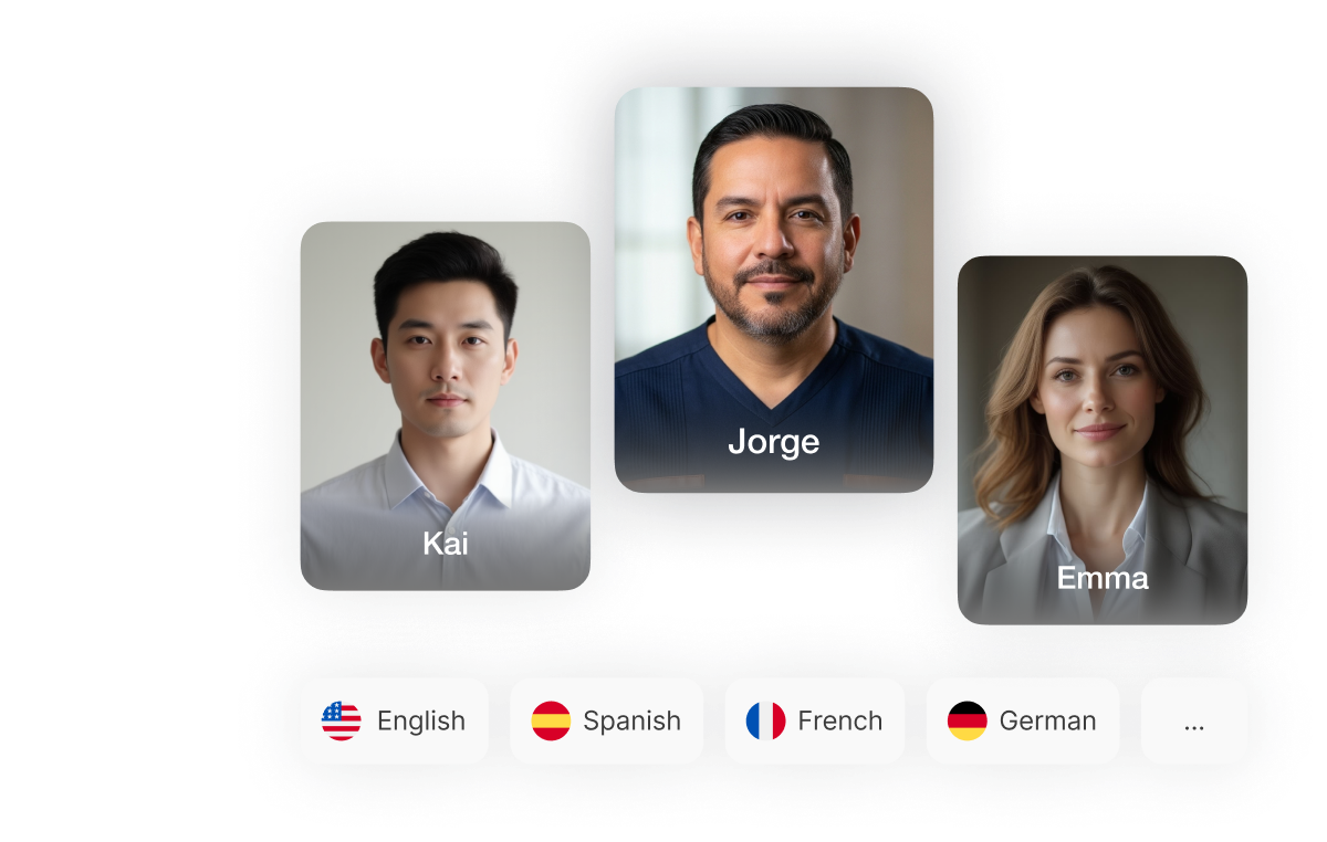 Visla's AI Video Agent lets you add AI avatars or use cloned voice